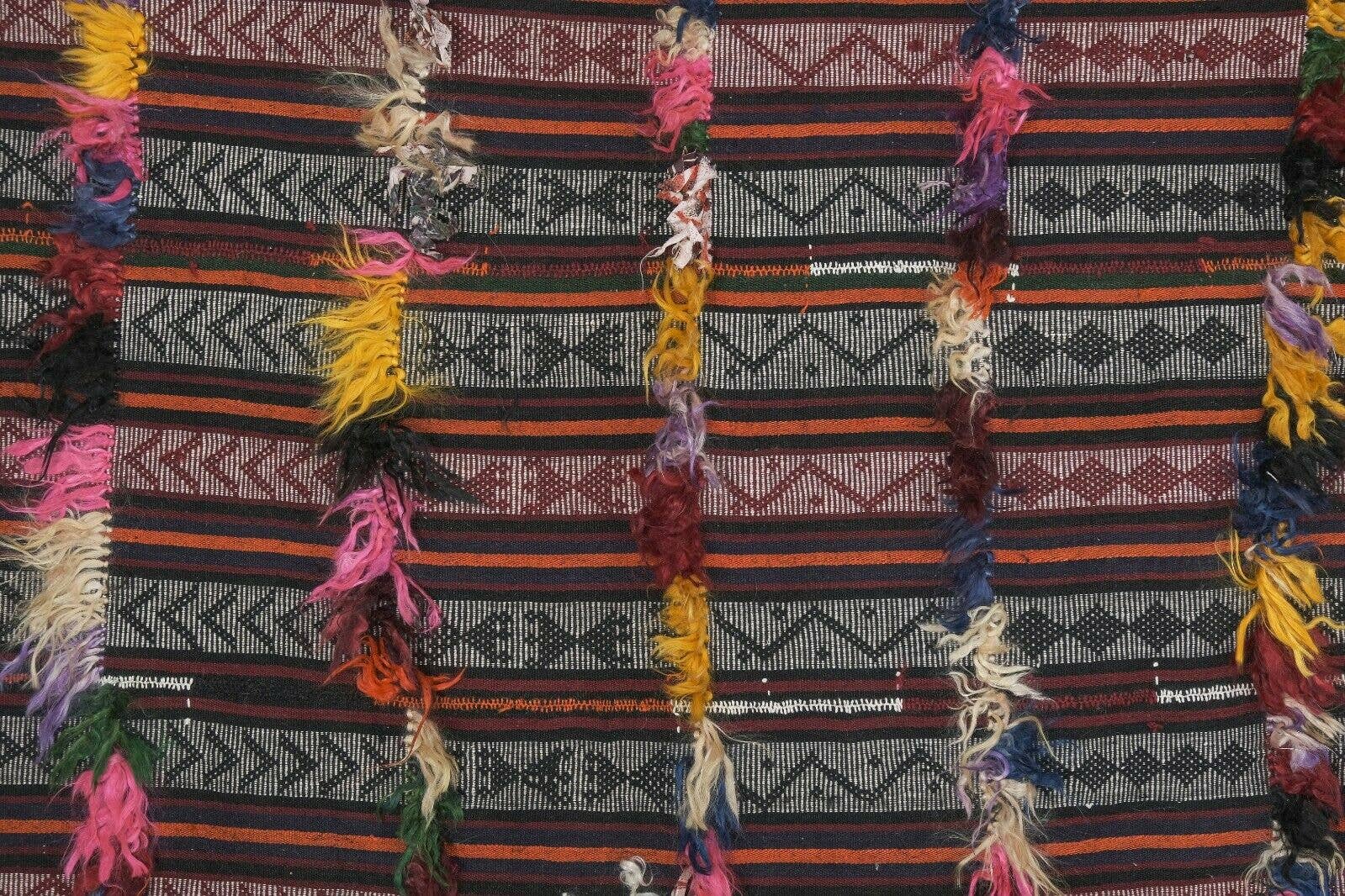 Vintage Turkish Kilim Rug 3'7'' x 5'2''