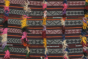 Vintage Turkish Kilim Rug 3'7'' x 5'2''