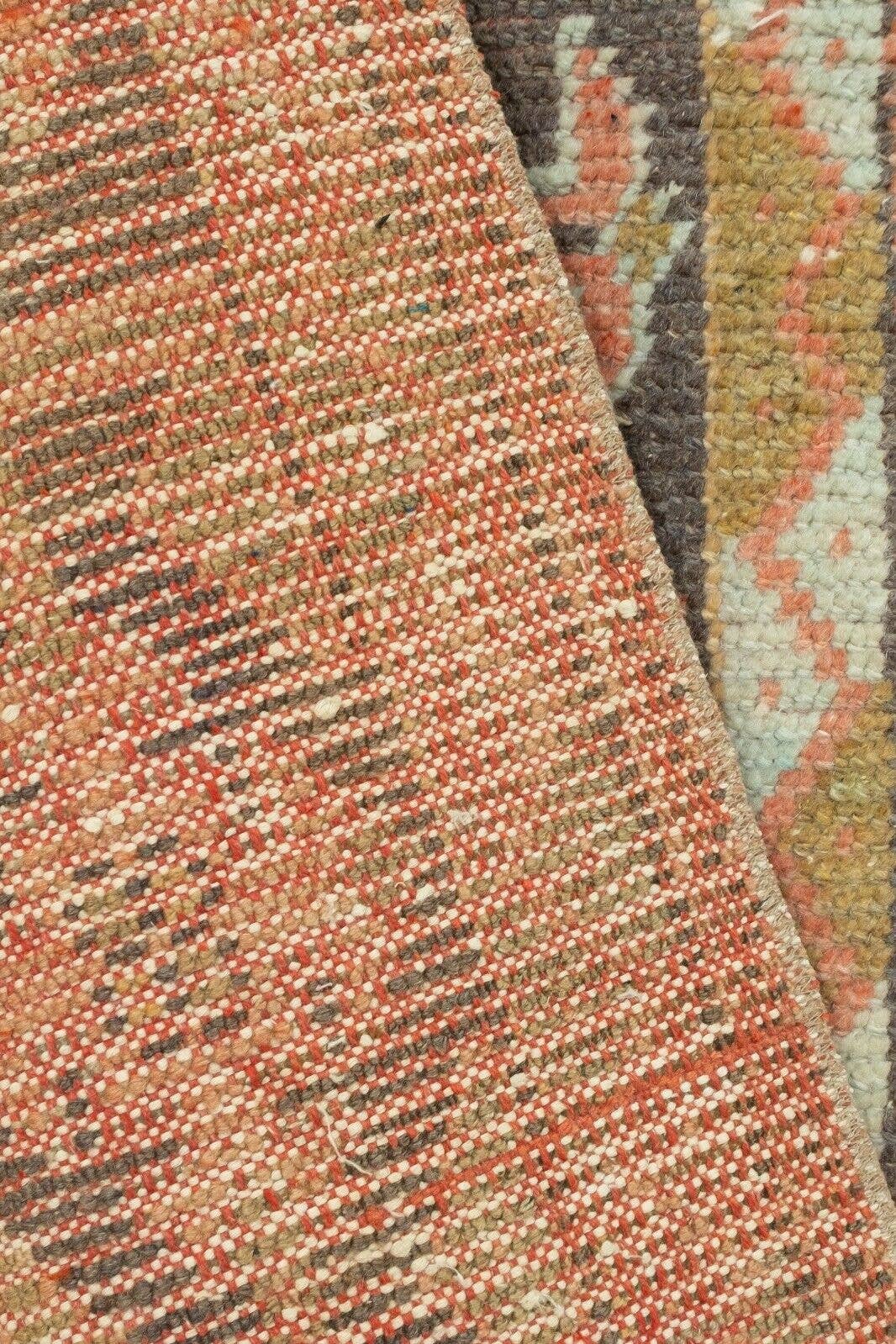 Vintage Turkish Runner Rug 1'8'' x 8'7''
