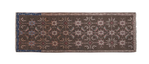 Vintage Turkish Anatolian Runner Rug 2'9'' x 9'1''