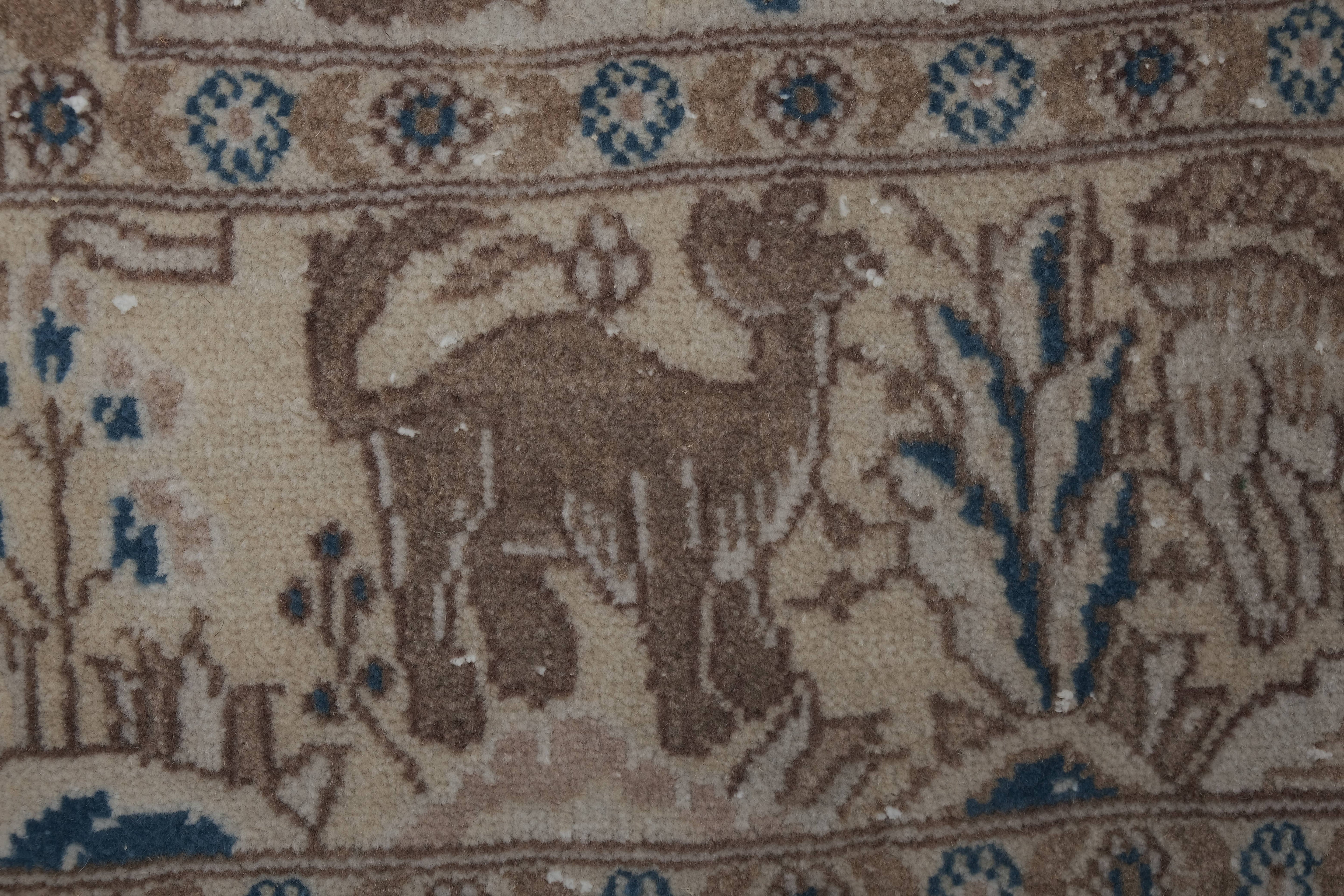 Vintage Turkish Rug 3'4'' x 5'11''