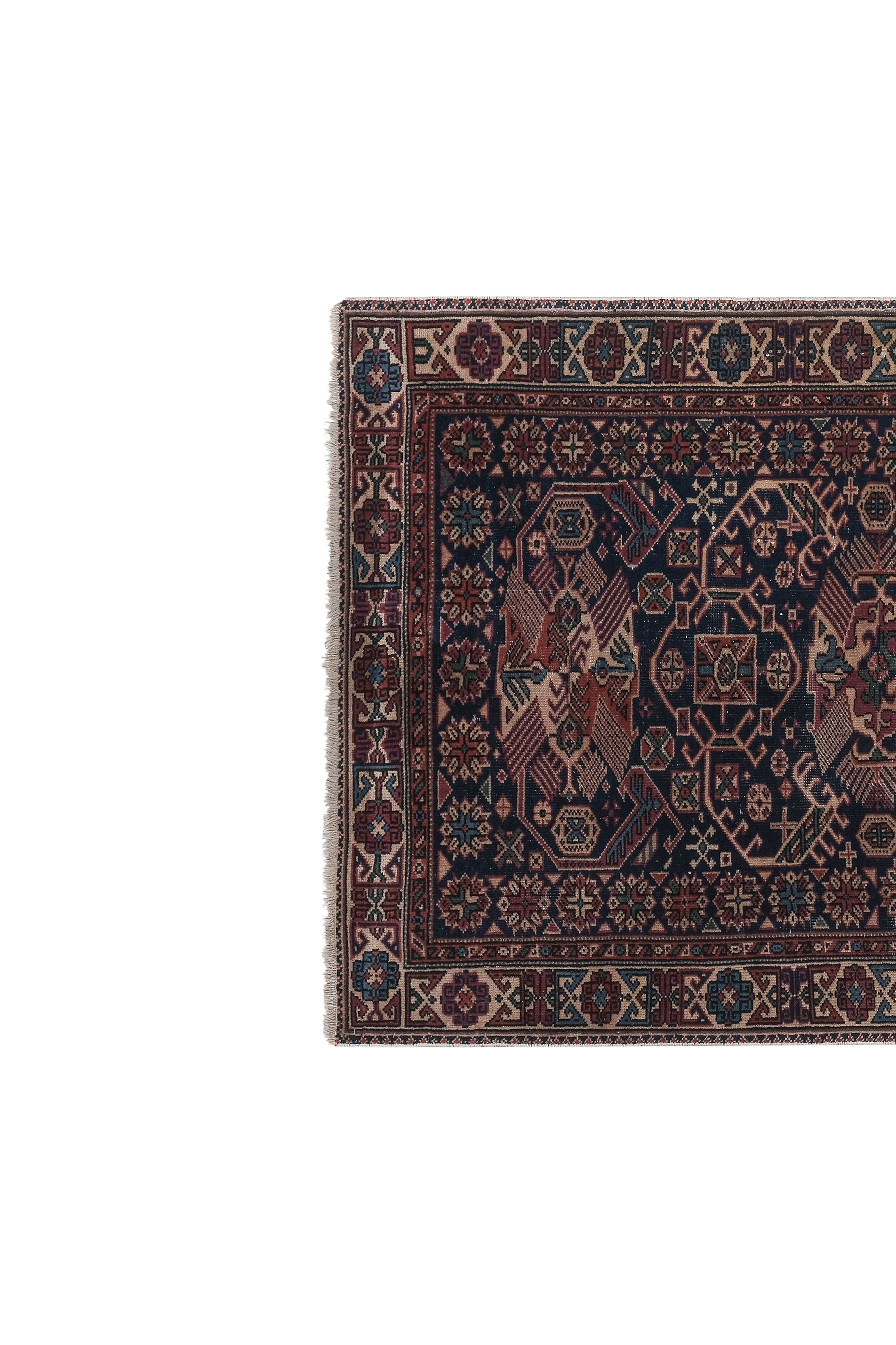Vintage Caucasian Rug 3'11'' x 6'7''