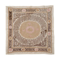 Hand-Embroidered Suzani Wall Hanging & Tablecloth 4'6'' x 4'9''