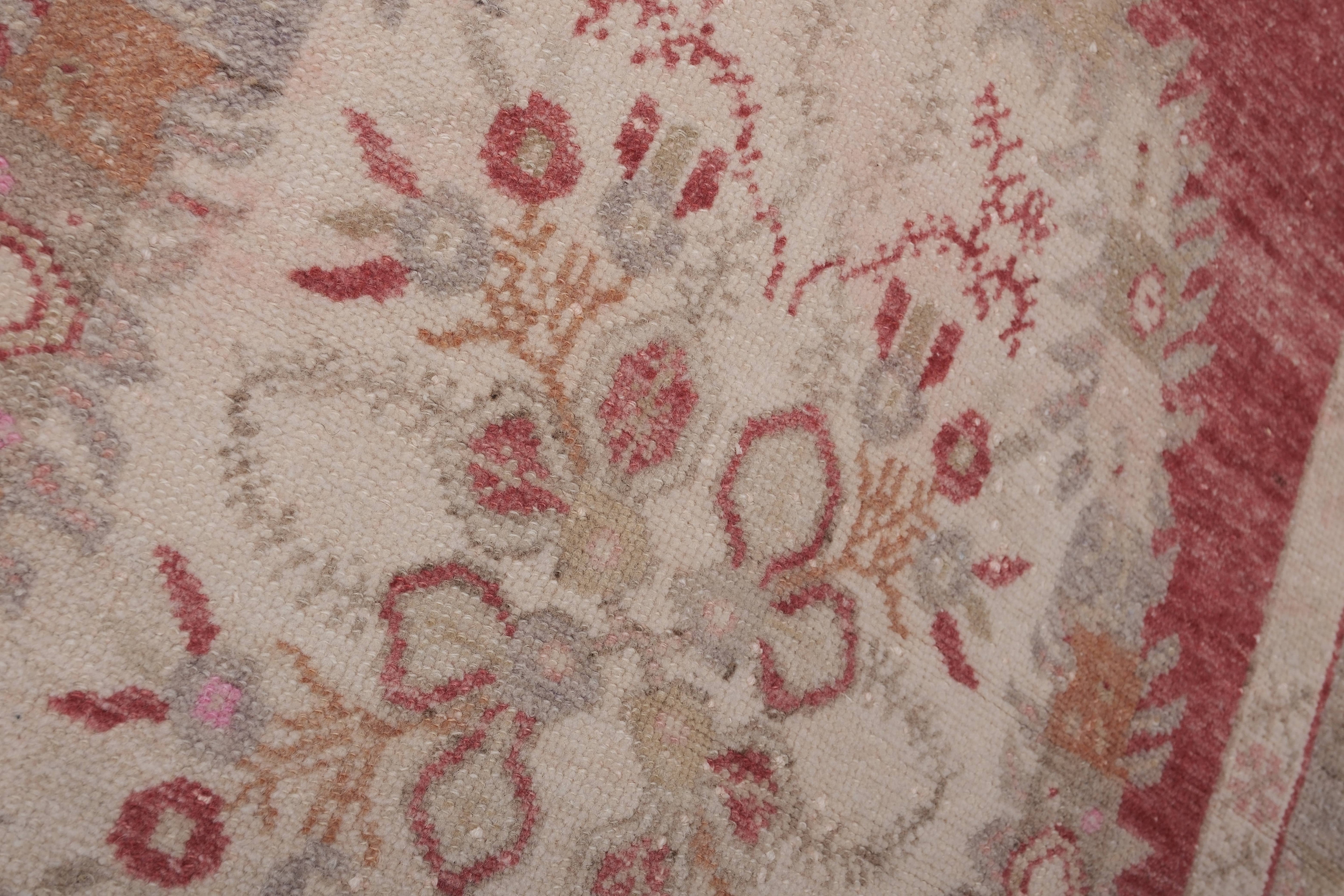 Vintage Oushak Rug 3'7'' x 6'8''