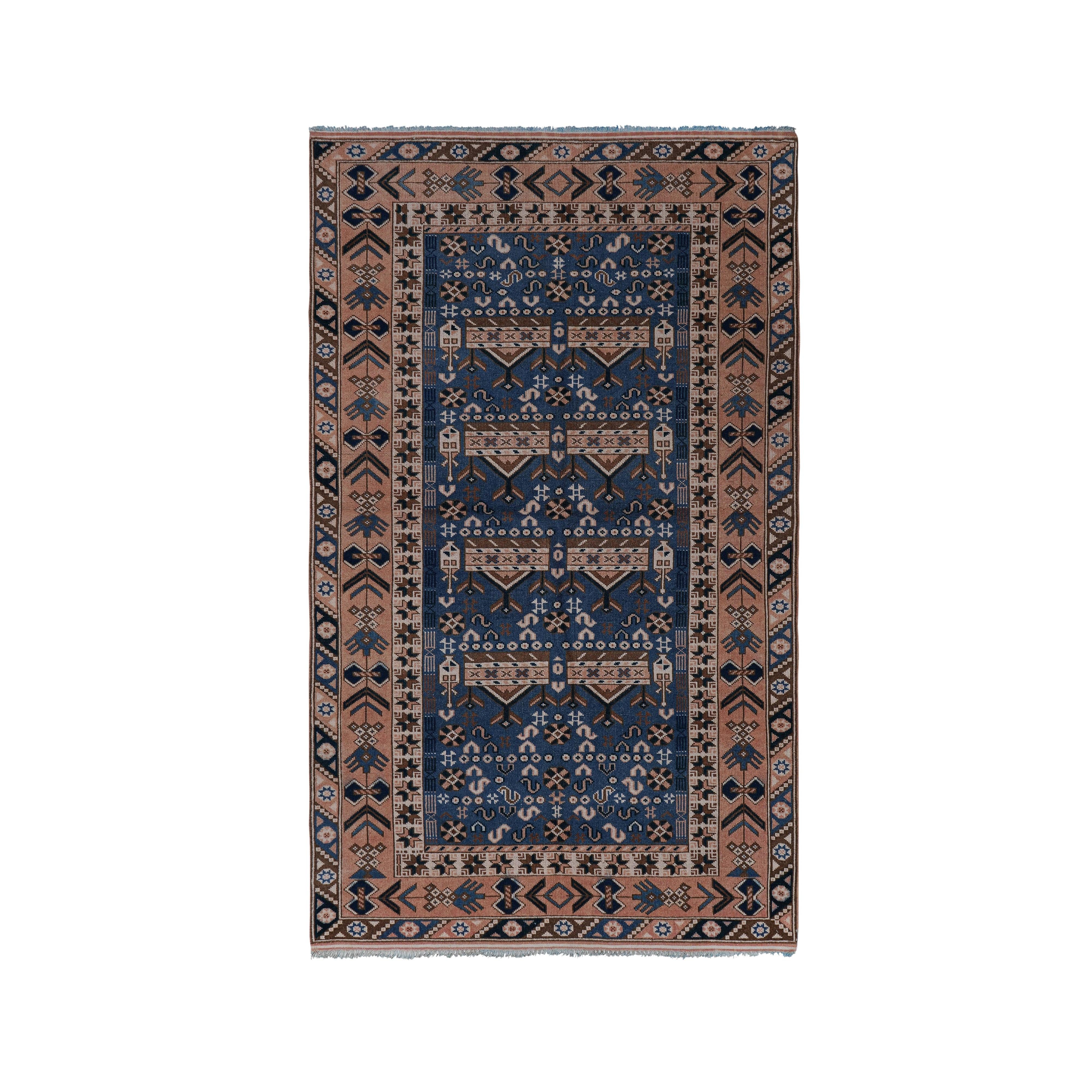 Vintage Oushak Rug 4'7'' x 8'1''