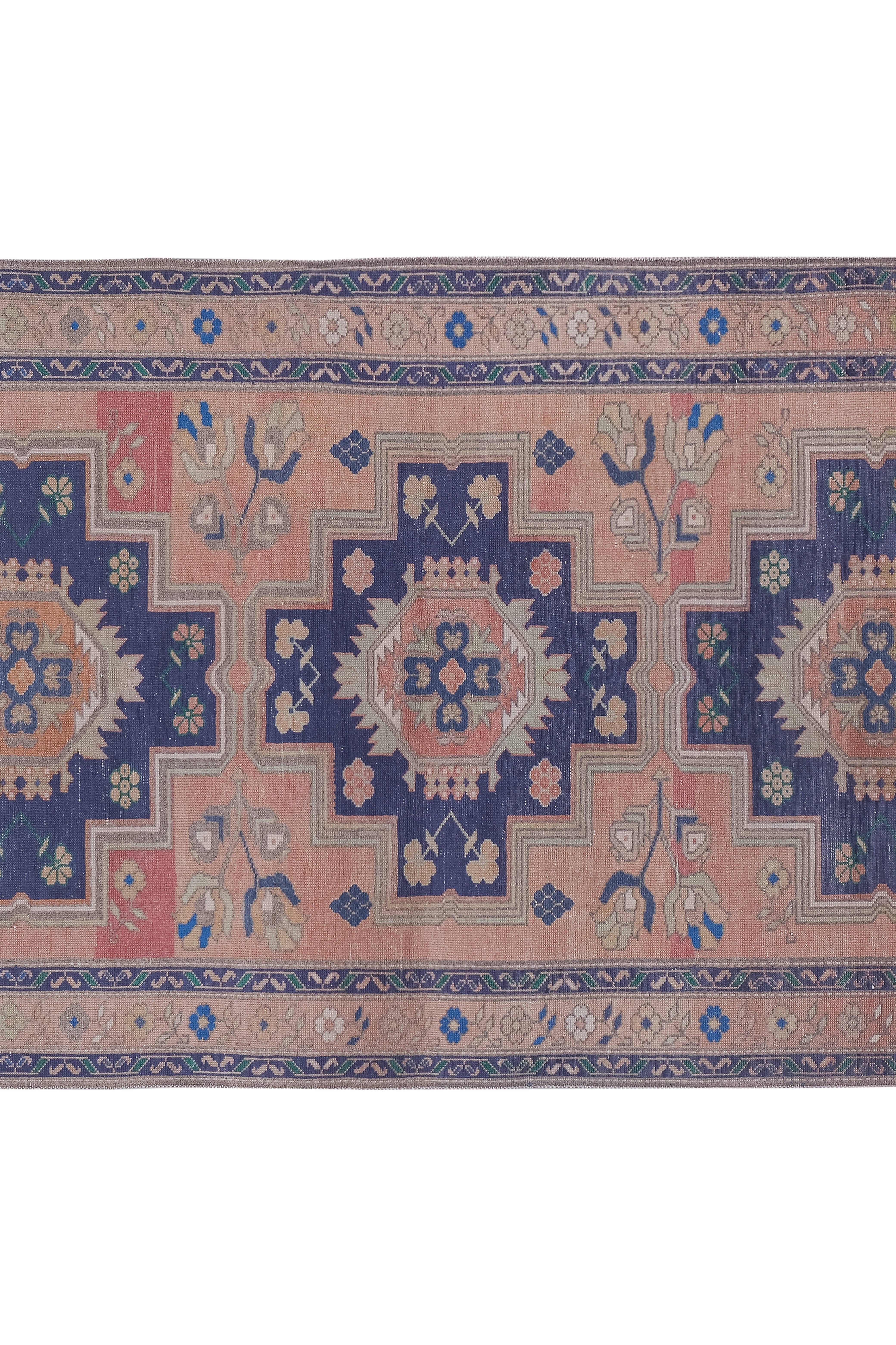 Vintage Caucasian Rug 4'9'' x 8'7''