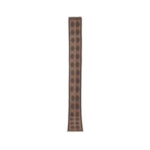 Vintage Turkish Kilim Runner 1'4'' x 13'1''