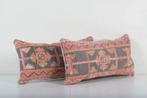 Rug Pillow Cover Set of 2 | 11'' x 22''