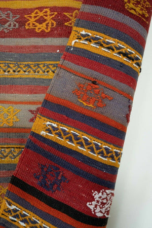 Vintage Kilim Runner 2'4'' x 9'
