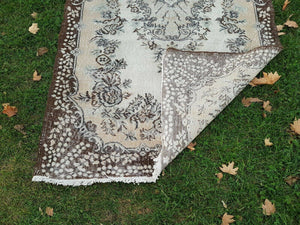 Vintage Turkish Rug 4' x 7'3''