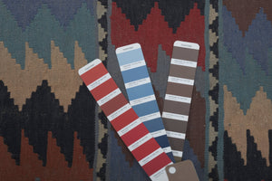 Vintage Turkish Kilim Rug 6'4'' x 6'4''