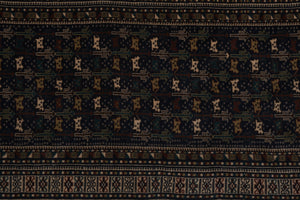 Vintage Caucasian Runner Rug 2'9'' x 13'10''