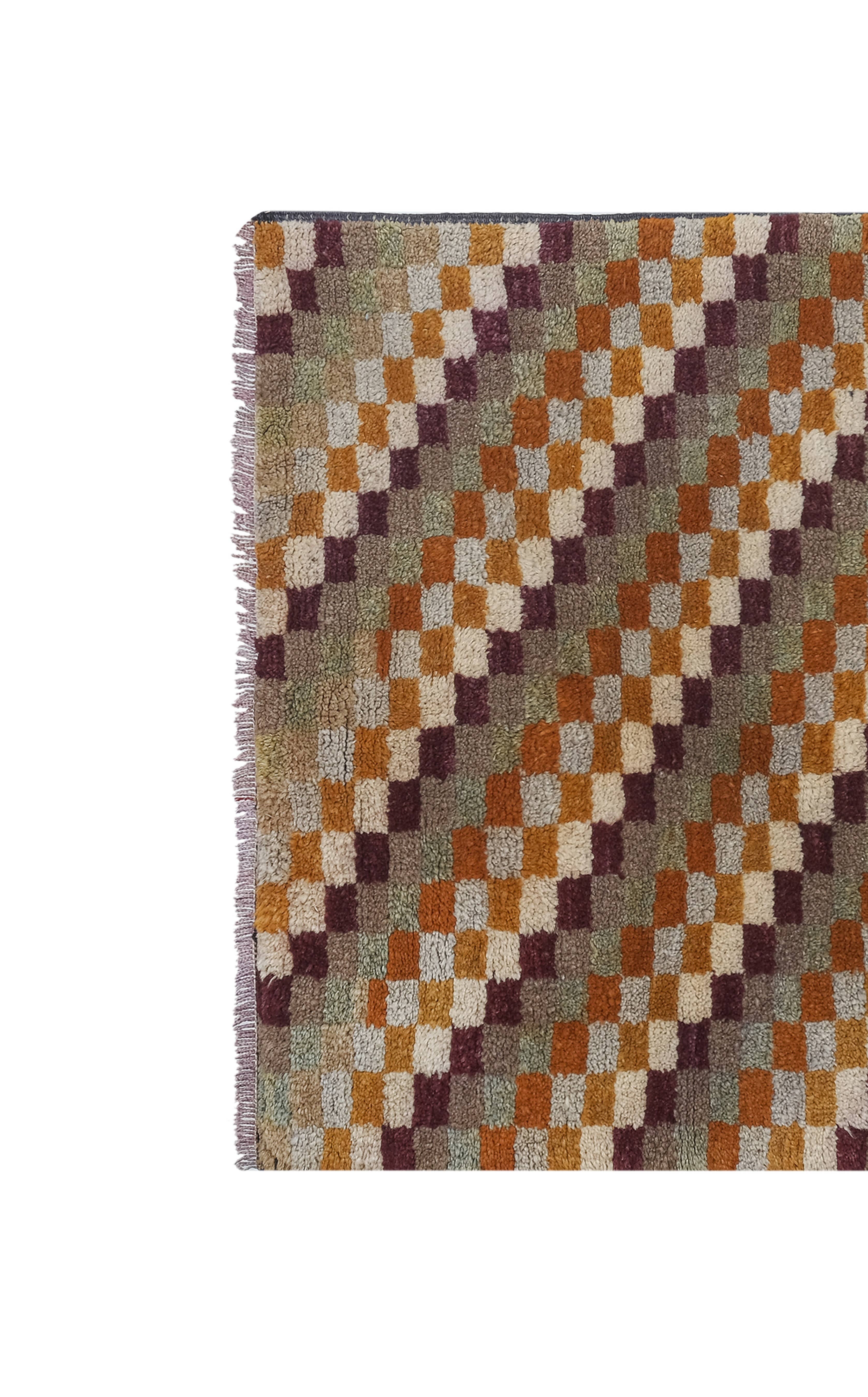 Vintage Turkish Tulu Rug 2'6'' x 5'1''