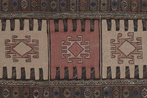 Vintage Turkish Karapinar Rug 3'2'' x 5'6''