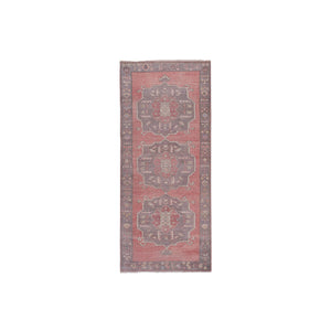 Vintage Turkish Karapinar Rug 4'9'' x 11'1''