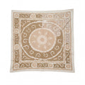 Hand-Embroidered Suzani Wall Hanging & Tablecloth 5' x 5'