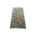Hand-Embroidered Suzani Wall Hanging & Bedspread 3'5'' x 6'3''