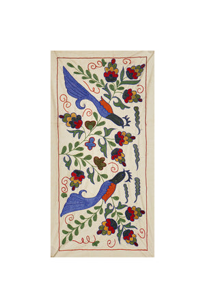 Bird Suzani Table Runner | 17'' x 33''