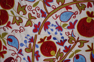 Horse Suzani Wall Hanging & Bedspread | 3'3'' x 6'