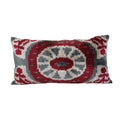 Silk Ikat Velvet Pillow Cover | 13'' x 24''