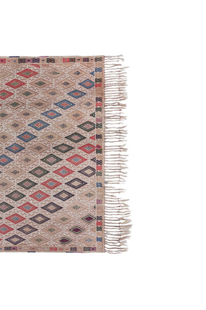 Vintage Turkish Kilim Rug 4'9'' x 6'9''