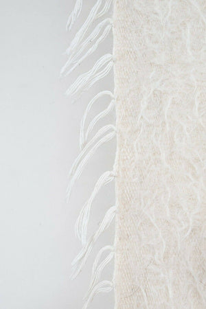 Handwoven Siirt Wool Blanket 4'2'' x 6'2''