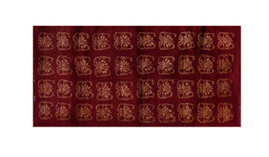 Vintage Turkish Tulu Rug 3'7'' x 7'7''