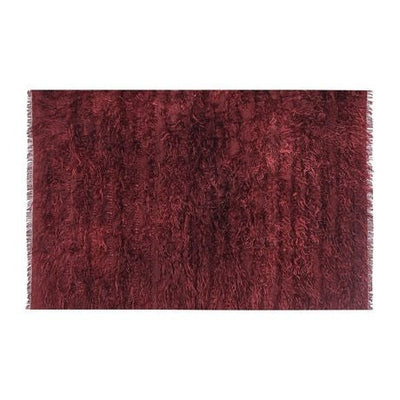 Turkish Ruby Red Filikli Tulu Rug 3'10'' X 5'6''