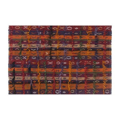 Vintage Mid Century Angora Filikli Rug 4'8'' X 5'11''