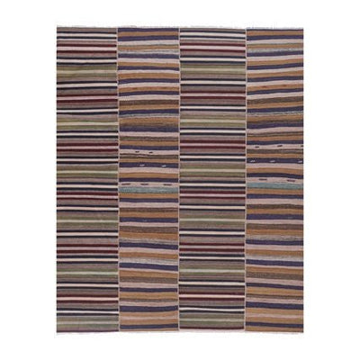 Vintage Oversize Turkish Kilim Rug 8'10'' X 11'2''