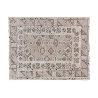 Vintage Faded Turkish Kars Rug 6'6'' X 8'3''