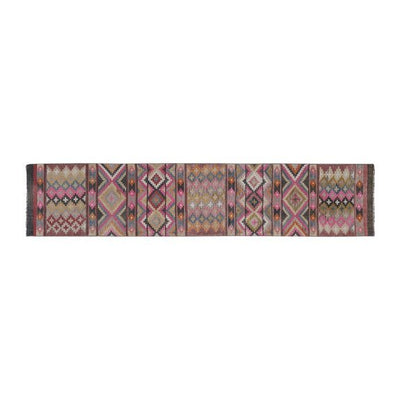 Mid 20th Century Vintage Turkish Kilim Runner 2'6'' X 12'2''