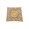 Hand-Embroidered Suzani Wall Hanging & Tablecloth 4'1'' x 4'2''