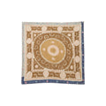 Hand-Embroidered Suzani Wall Hanging & Tablecloth 4'7'' x 5'1''