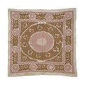 Hand-Embroidered Suzani Wall Hanging & Tablecloth 4' x 4'1''