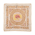 Hand-Embroidered Suzani Wall Hanging & Tablecloth 4' x 4'