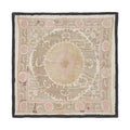 Hand-Embroidered Suzani Wall Hanging & Tablecloth 4'5'' x 4'6''