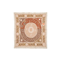 Hand-Embroidered Suzani Wall Hanging & Tablecloth 4'4'' x 4'8''