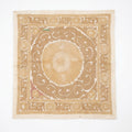 Hand-Embroidered Suzani Wall Hanging & Tablecloth 4'5'' x 4'11''