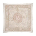 Hand-Embroidered Suzani Wall Hanging & Tablecloth 4'7'' x 5'1''