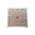 Hand-Embroidered Suzani Wall Hanging & Tablecloth 4'7'' x 4'10''