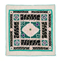 Hand-Embroidered Suzani Wall Hanging & Tablecloth 4'1'' x 4'1''