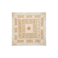 Hand-Embroidered Suzani Wall Hanging & Tablecloth 4'2'' x 4'7''