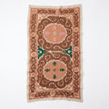Hand-Embroidered Suzani Wall Hanging & Bedspread 3'1'' x 5'3''