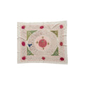 Hand-Embroidered Suzani Wall Hanging & Tablecloth 4' x 4'8''