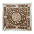 Hand-Embroidered Suzani Wall Hanging & Tablecloth 5' x 5'1''
