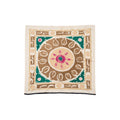 Hand-Embroidered Suzani Wall Hanging & Tablecloth 4'8'' x 4'9''
