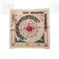 Hand-Embroidered Suzani Wall Hanging & Tablecloth 4'5'' x 4'8''