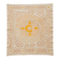 Hand-Embroidered Suzani Wall Hanging & Tablecloth 4' x 4'10''