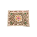 Hand-Embroidered Suzani Wall Hanging & Tablecloth 3'10'' x 3'11''